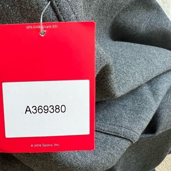 NWT Spanx Ponte Split Hem Leggings Gray Size M - Picture 6 of 6